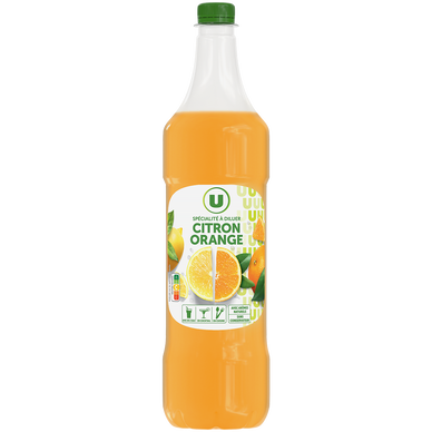 Concentré à diluer citron orange - 1L