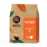 Café Capsules NESCAFE NEO LUNGO N°6 - compatible DOLCE GUSTO - x12
