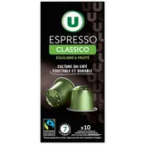 Café Capsules expresso classico MAX HAVELAAR - compatible NESPRESSO -x10