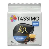 Café Capsules L'OR ESPRESSO DECAFFEINATO N°6 - compatible TASSIMO - x16