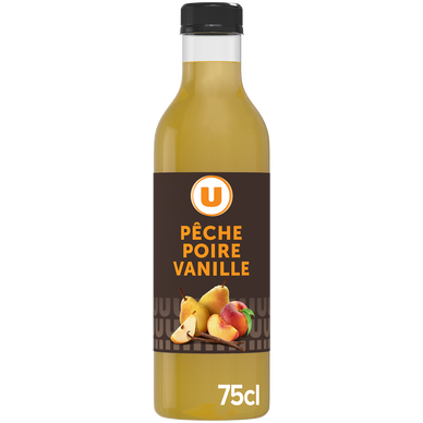 Nectar pêche poire vanille - 75cl
