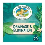 Infusion Drainage La Tisanière 20 sachets