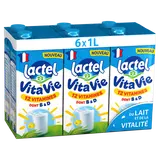 Lait UHT Vita'Vie LACTEL, 1%MG, 6x1L