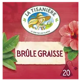 Infusion brule graisse LA TISANIERE, x 20 sachets, 36g