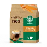 Café Capsules STARBUCKS CARAMEL MACCHIATO - compatible DOLCE GUSTO - x12