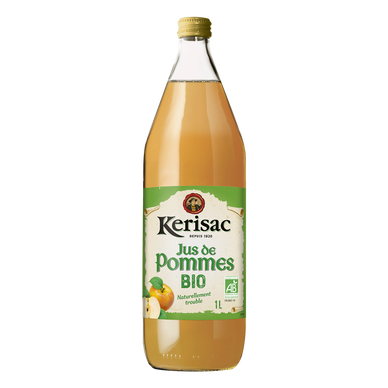 Jus de pommes biologique KERISAC 1 litre