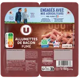 Allumettes de bacon fumé BBC U 2x75g