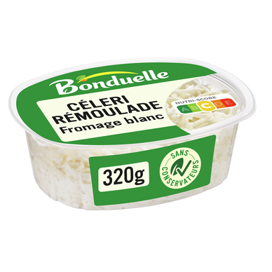 Céleri rémoulade au fromage blanc BONDUELLE De Nos Producteurs 320g