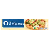Pâtes à tarte feuilletées  2 paquets, 460g