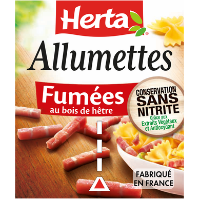 Allumettes Fumées Conservation Sans Nitrite HERTA 2x75g