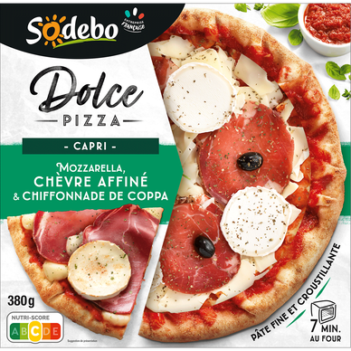 Pizza Dolce Capri SODEBO, 380g