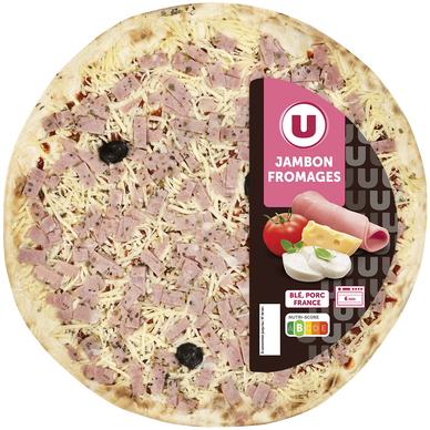 Pizza jambon emmental mozzarella - 450g