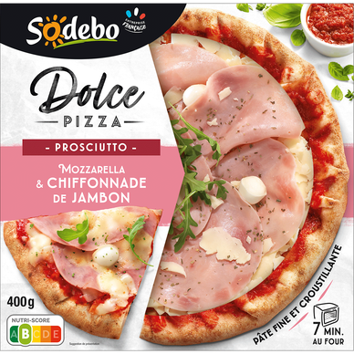 Pizza Dolce Pizza Prosciutto SODEBO, 400g