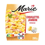 Plat cuisiné individuel Coquillettes jambon fromage MARIE, 280g