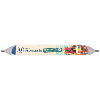 Pâte feuilletée sans gluten U 280g