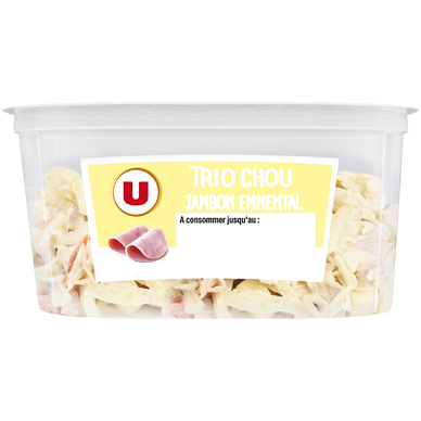 Salade Trio de choux, jambon emmental 300g
