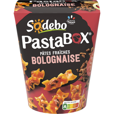 Pastabox fusili bolognaise SODEBO 330g