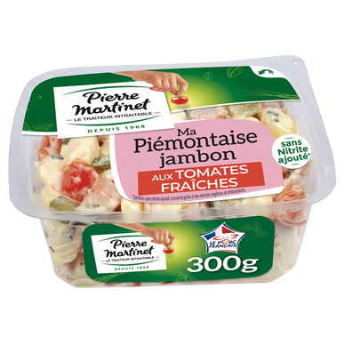 Salade Piémontaise aux tomates fraîches et jambon PIERRE MARTINET, 300g