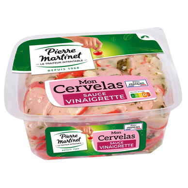 Salade Cervelas à la vinaigrette PIERRE MARTINET 250g