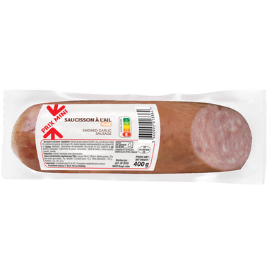 Saucisson à l'ail fumé - 400g
