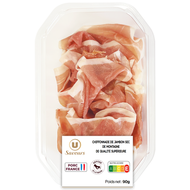 Chiffonnade de jambon sec de montagne, 90g