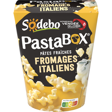Pastabox fusili fromages Italiens SODEBO 330g