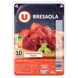 Bresaola U 10 tranches 80g