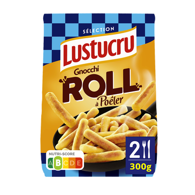 Gnocchi à poeler roll LUSTUCRU 300g