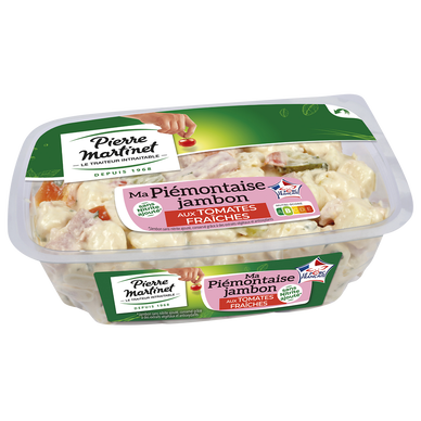 Salade Piémontaise aux tomates fraîches et jambon PIERRE MARTINET, 500g