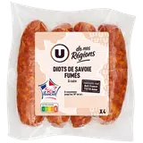 Diots de Savoie fumés - 4x90g