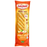 Sandwich baguette le moelleux poulet rôti crudités DAUNAT, 230g