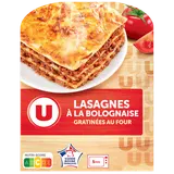 Plat cuisiné individuel Lasagne à la bolognaise, 350g