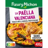 Plat cuisiné Individuel paëlla Valenciana FLEURY MICHON - 400g