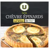 Tarte chèvre et épinards  350g