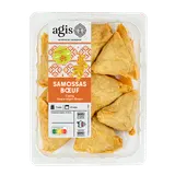Samossa au boeuf et au curry + sauce aigre douce AGIS, 8 pièces, 220g