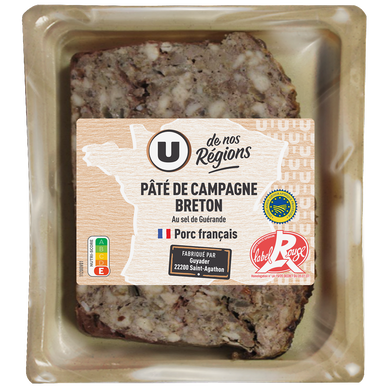 Pâté de Campagne Breton IGP Label Rouge - 160g