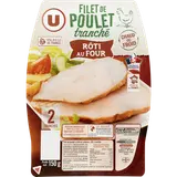 Filet de Poulet rôti au four - x2 tranches, 150g