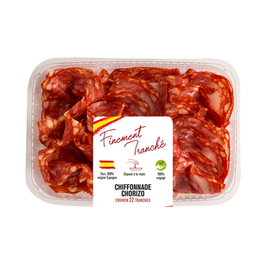 Chiffonnade de chorizo, 80g