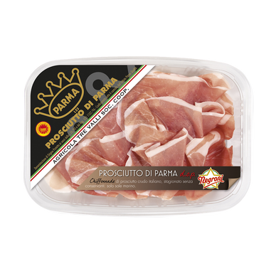 Prosciutto di Parma AOP ( Chiffonnade de Jambon de Parme), NEGRONI, 70g