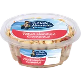 Salades de pâtes jambon emmental LA BELLE HENRIETTE, 300g