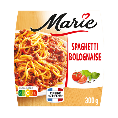 Spaghetti Bolognaise, tomates et basilic MARIE 300g