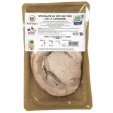 Spécialité de rôti de porc cuit l'ancienne, Bleu, Blanc, Coeur, 4 tranches