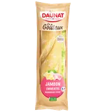 Sandwich baguette le goûteux jambon emmental DAUNAT, 220g