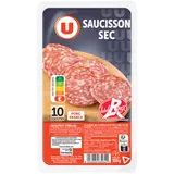 Saucisson sec Label Rouge - x10 tranches, 100g