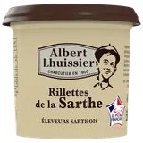 Rilettes de la Sarthe de porc ALBERT LHUISSIER 220g