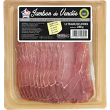 Jambon de Vendée IGP, 12 tranches fines, 240g