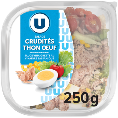 Salade Bol thon crudité, 250g