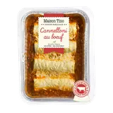 Cannellonis au boeuf MAISON TINO, 3 parts, 750g