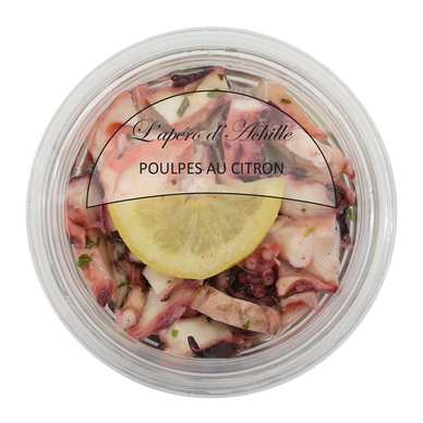 Poulpes au citron, 130g