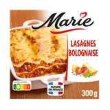 Plat cuisiné individuel Lasagne bolognaise MARIE, 300g